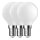 Nordlux - Set de 3 becuri LED G45 E14, 4W, 230V, 2700K