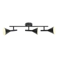 Nordlux - Spot KELVIS 3xGU10/12W/230V, negru