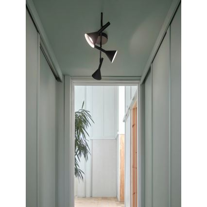 Nordlux - Spot KELVIS 3xGU10/12W/230V, negru