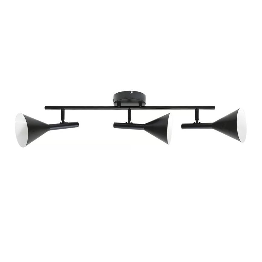 Nordlux - Spot KELVIS 3xGU10/12W/230V, negru