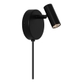 Nordlux - Spot LED de perete OMARI LED/3,2W/230V, negru