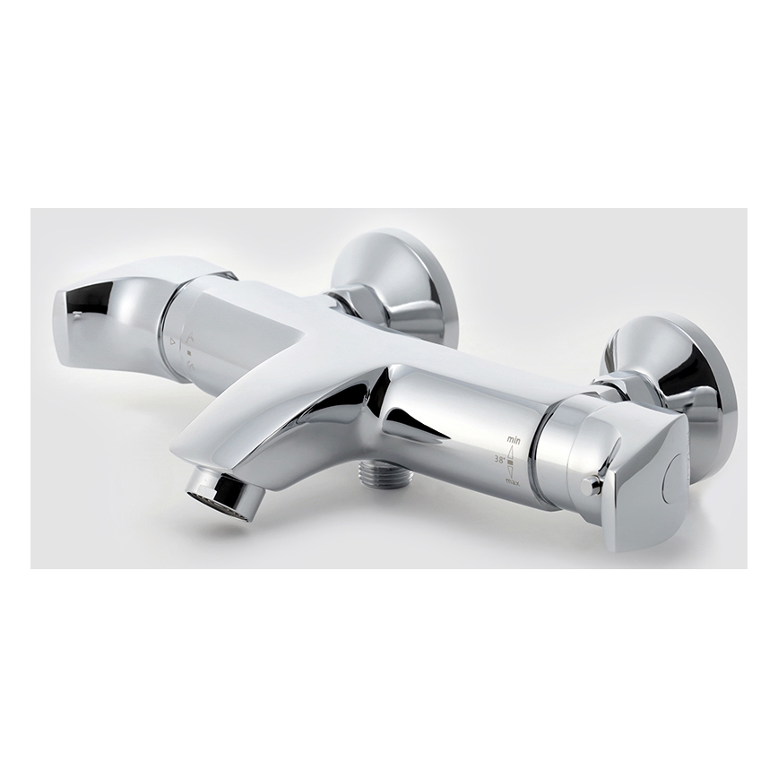 Novaservis - Baterie termostatică pentru cadă METALIA, crom lucios
