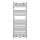 Novaservis - Radiator de baie tip scară 318 W/230 V 120 x 45 cm crom lucios drept