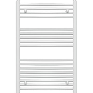 Novaservis - Radiator de baie tip scară 478W/230V 90x60 cm alb, cu colțuri rotunjite