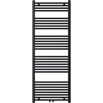 Novaservis - Radiator de baie tip scară 836W/230V 160x60 cm negru, drept