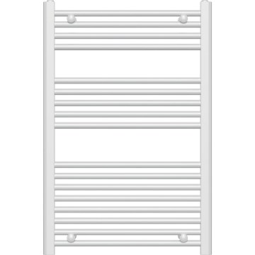 Novaservis - Radiator de baie tip scară, 90 x 60 cm, 478 W, 230 V, alb, drept