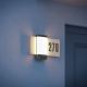 Număr LED de casă cu senzor Steinel 067205 L270SC LED/7,8W/230V IP44