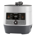 Oală electrică multifuncțională sub presiune Sencor 5,5 l 1000W/230V alb/negru