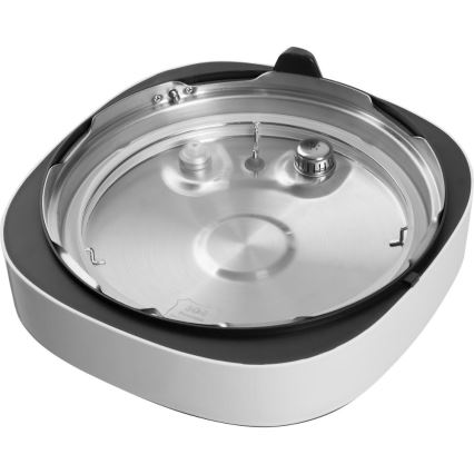 Oală electrică multifuncțională sub presiune Sencor 5,5 l 1000W/230V alb/negru