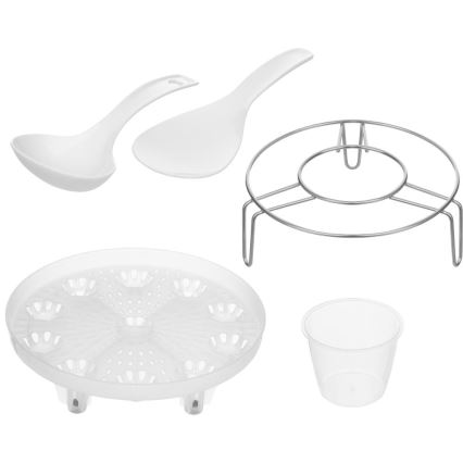 Oală electrică multifuncțională sub presiune Sencor 5,5 l 1000W/230V alb/negru