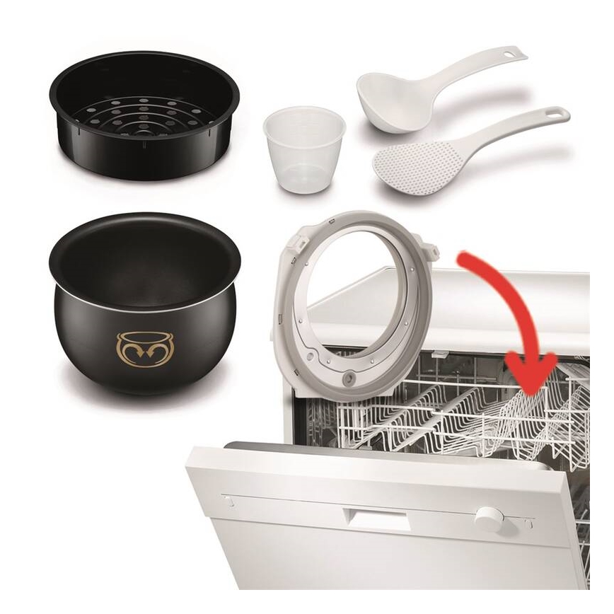 Oală electrică multifuncțională Tefal FUZZY 750W/230V