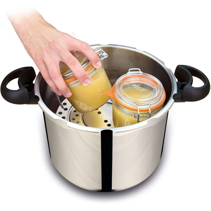 Oală sub presiune 9 l Tefal CLIPSO MINUT EASY oțel inoxidabil