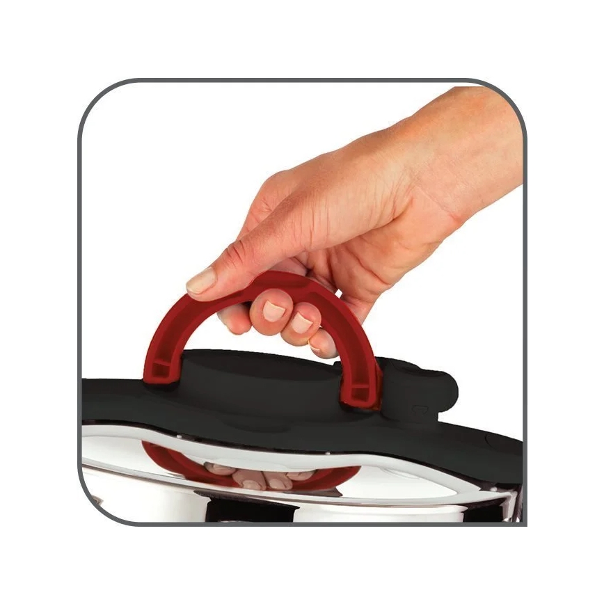 Oală sub presiune 9 l Tefal CLIPSO MINUT EASY oțel inoxidabil