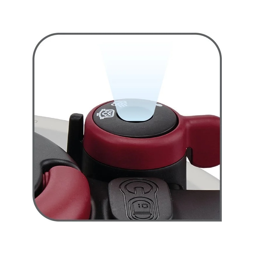 Oală sub presiune 9 l Tefal CLIPSO MINUT EASY oțel inoxidabil