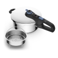 Oală sub presiune Tefal 4 l SECURE TRENDY oțel inoxidabil