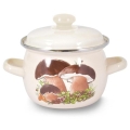 Oală TORO cu capac, 5 l – model cu ciuperci