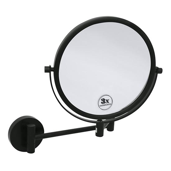 Oglindă cosmetică 23 x 28 cm, neagră