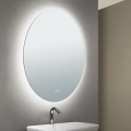 Oglindă de baie încălzită cu LED, montată pe perete, cu iluminare FOCUS LED/25W/230V 3000/4200/6000K diametru 60 cm IP44