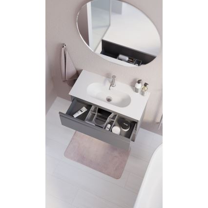 Oglindă de baie NORDBORG, diametru 80 cm