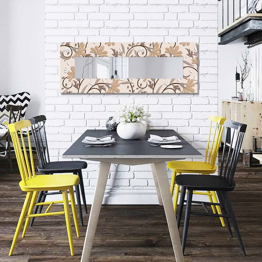 Oglindă de perete 120x40 cm înflorire