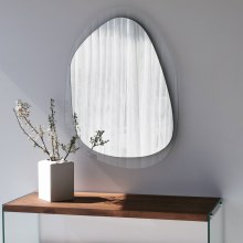 Oglindă de perete 55x75 cm transparentă
