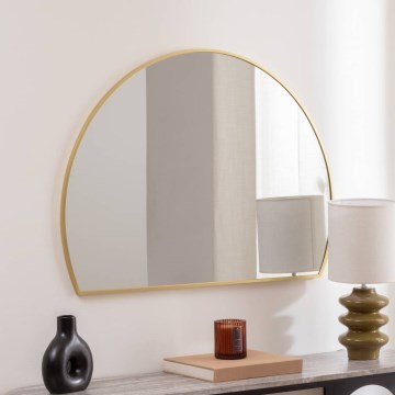 Oglindă de perete ALICE 65x90 cm, aurie - Atmosphera