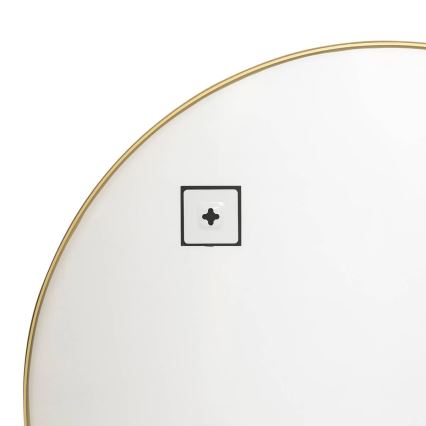 Oglindă de perete ALICE 65x90 cm, aurie - Atmosphera