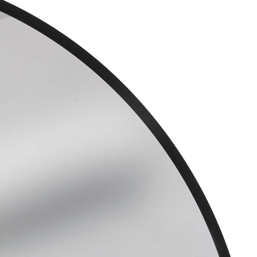 Oglindă de perete Atmosphera ALICE d. 70 cm negru