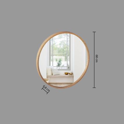 Oglindă de perete Atmosphera LETIZIA d. 68 cm