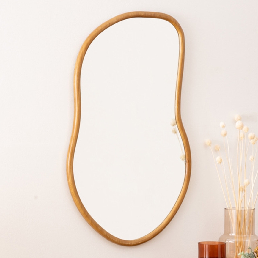 Oglindă de perete Atmosphera LIVIA 75x45 cm paulovnia