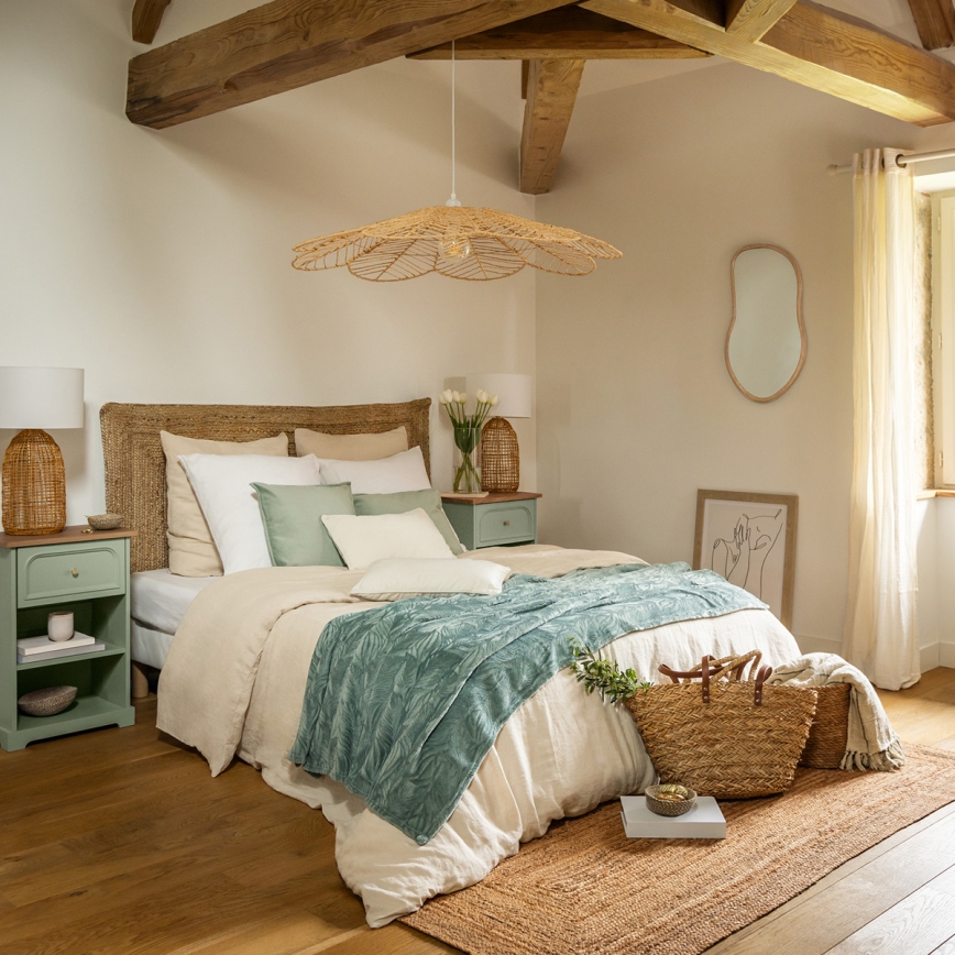 Oglindă de perete Atmosphera LIVIA 75x45 cm paulovnia