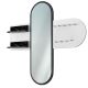Oglindă de perete RANI 125x120 cm alb/negru