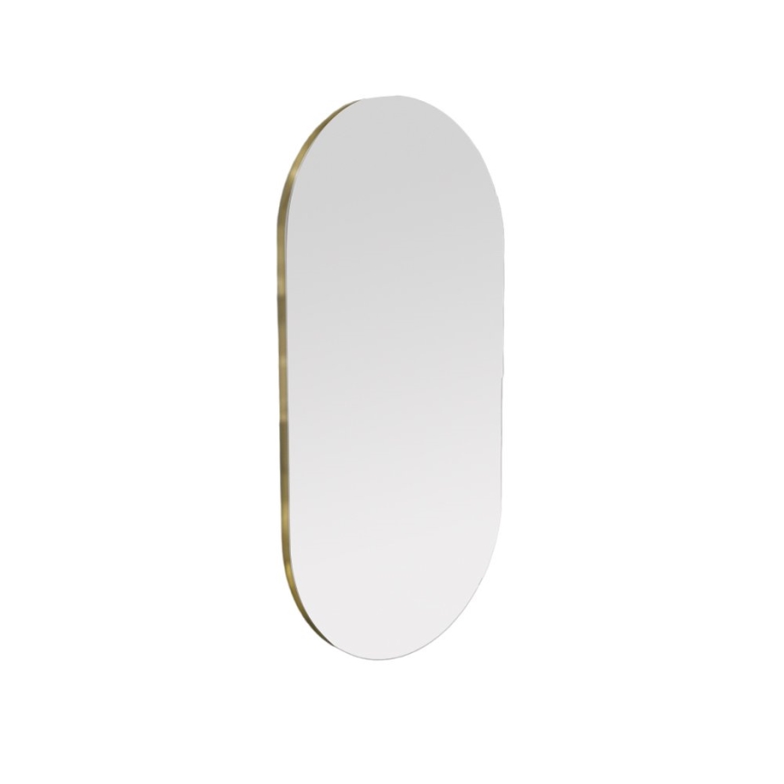 Oglindă de perete RIORS 85x45 cm auriu