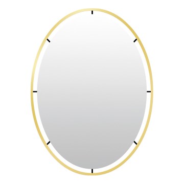Oglindă de perete SALEM 80x60 cm aurie