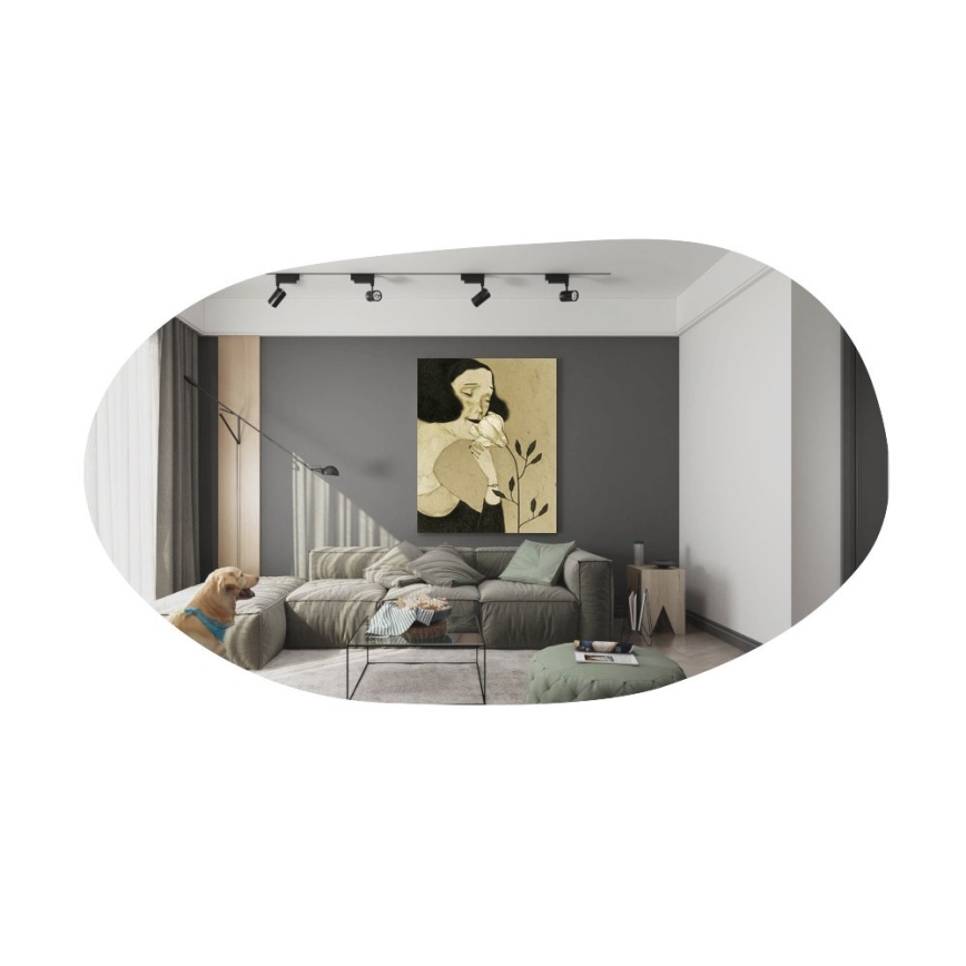 Oglindă de perete VANOMI 89x52 cm