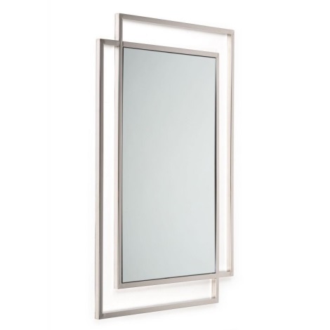 Oglindă de perete VIDO 110x80 cm crom