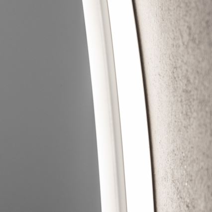 Brilagi - Oglindă de baie încălzită CLARA PRO LED RGBW, 19W, 230V, Ø 60 cm, IP44, CRI 90, dimmabilă + CCT + telecomandă