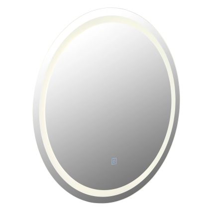 Oglindă LED dimabilă de perete cu funcție de retroiluminare Globo LED/10W/230V 4000K d. 55 cm