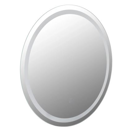 Oglindă LED dimabilă de perete cu funcție de retroiluminare Globo LED/10W/230V 4000K d. 55 cm