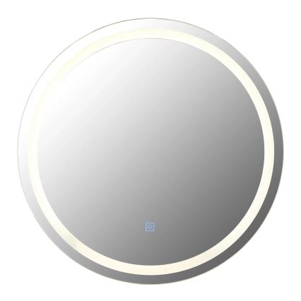 Oglindă LED dimabilă de perete cu funcție de retroiluminare Globo LED/10W/230V 4000K d. 55 cm