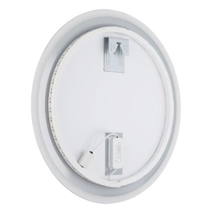 Oglindă LED dimabilă de perete cu funcție de retroiluminare Globo LED/10W/230V 4000K d. 55 cm