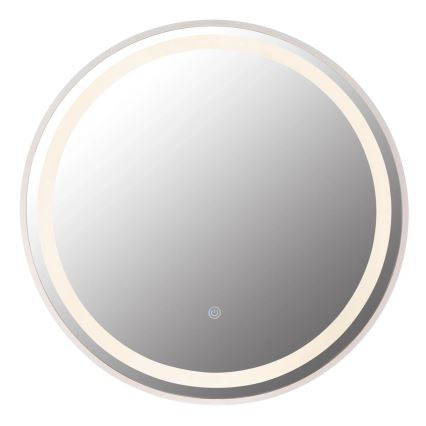 Oglindă LED dimabilă de perete cu funcție de retroiluminare Globo LED/10W/230V 2700/4000/6500K d. 50 cm