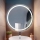 Oglindă LED dimabilă de perete cu funcție de retroiluminare Globo LED/10W/230V 4000K d. 55 cm