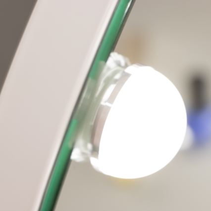 Oglindă LED dimabilă pentru machiaj Brilagi HOLLYWOOD LED/12W/230V 3000/4000/6500K