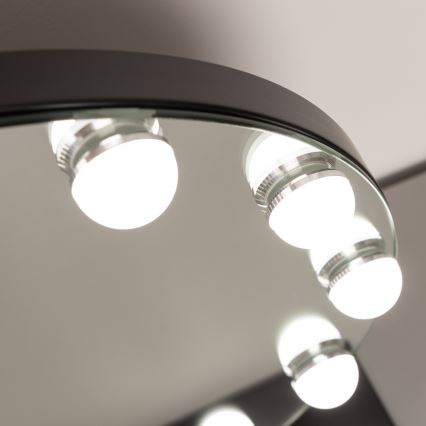 Oglindă LED dimabilă pentru machiaj Brilagi HOLLYWOOD LED/12W/230V 3000/4000/6500K