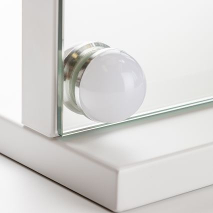 Oglindă LED dimabilă pentru machiaj Brilagi HOLLYWOOD LED/15W/230V 3000/4000/6500K