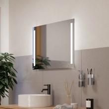 Oglindă LED pentru baie cu retroiluminare LED/15W/230V IP44 Eglo