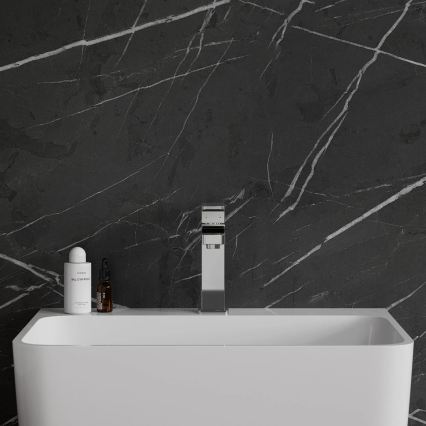 OMNIRES BA7810CR - Baterie lavoar BARETTI 17 cm crom lucios