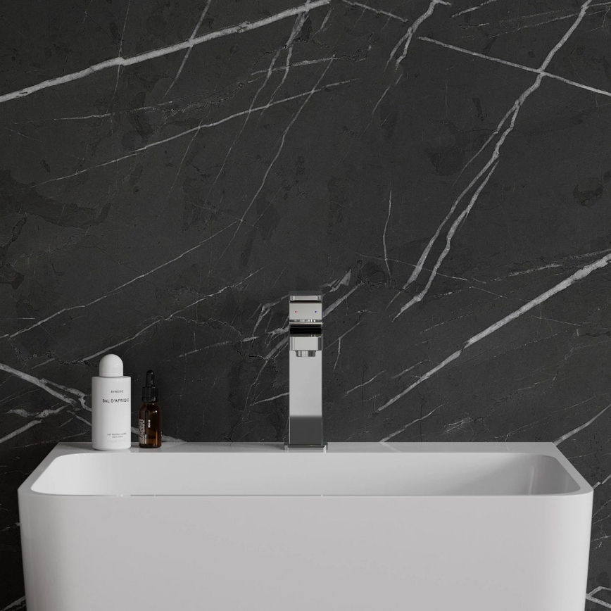 OMNIRES BA7810CR - Baterie lavoar BARETTI 17 cm crom lucios
