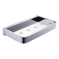 OMNIRES LU30330CR - Raft de perete pentru duș LUGANO 20 cm crom lucios